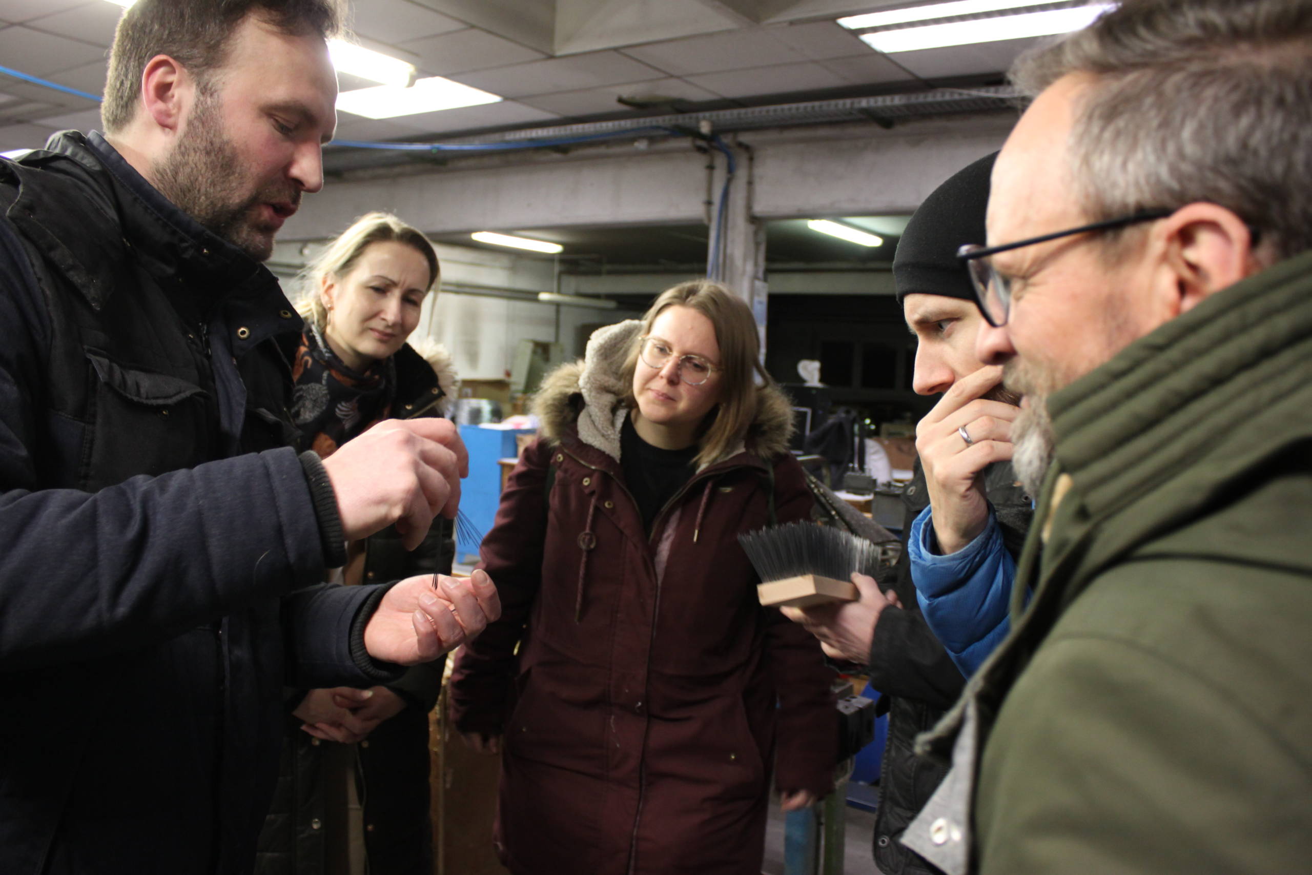 Heeme fehlste Stammtisch in der Technischen Bürste in Spremberg