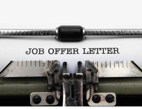 Bewerbung regionaler Stellenangebote