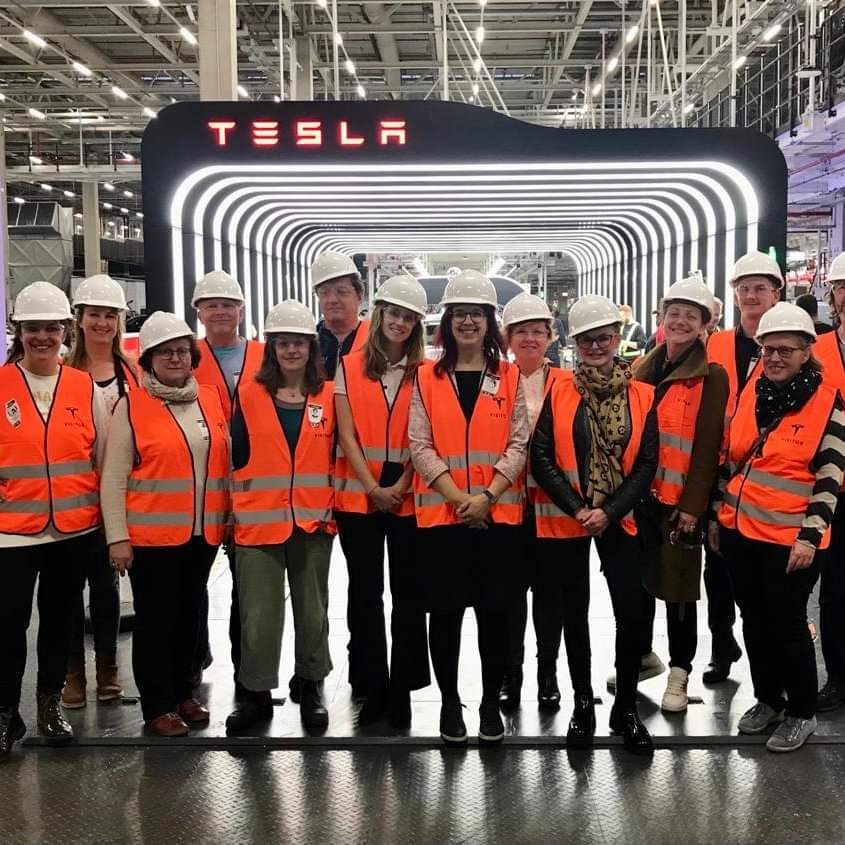 Besuch bei Tesla Giga Factory