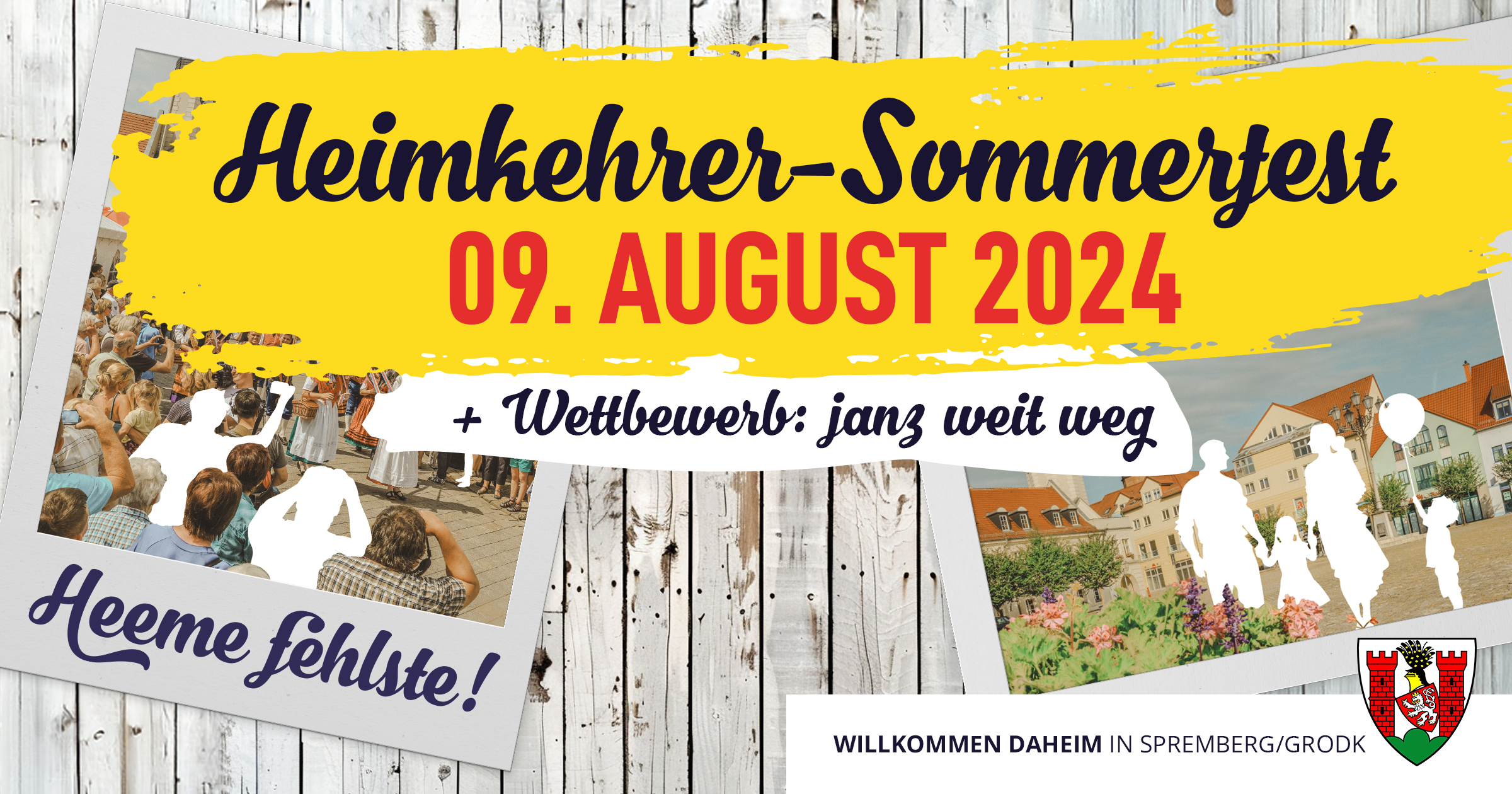 Einladung zum Sommerfest für Rückkehr und Zuzug am 9. August 2024