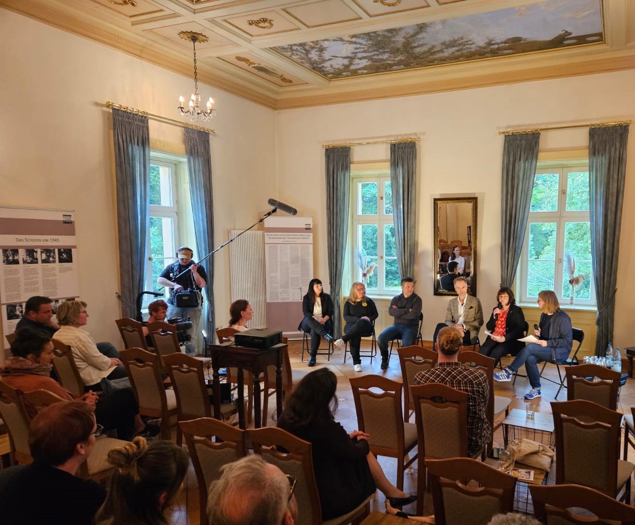 Abschlussveranstaltung des Institus für Resilienz im ländlichen Raum (IRLR) zum Forschungsprojekt über Rückkehrende in Spremberg, wo unsere Initiative Lob und Wertschätzung erhalten hat