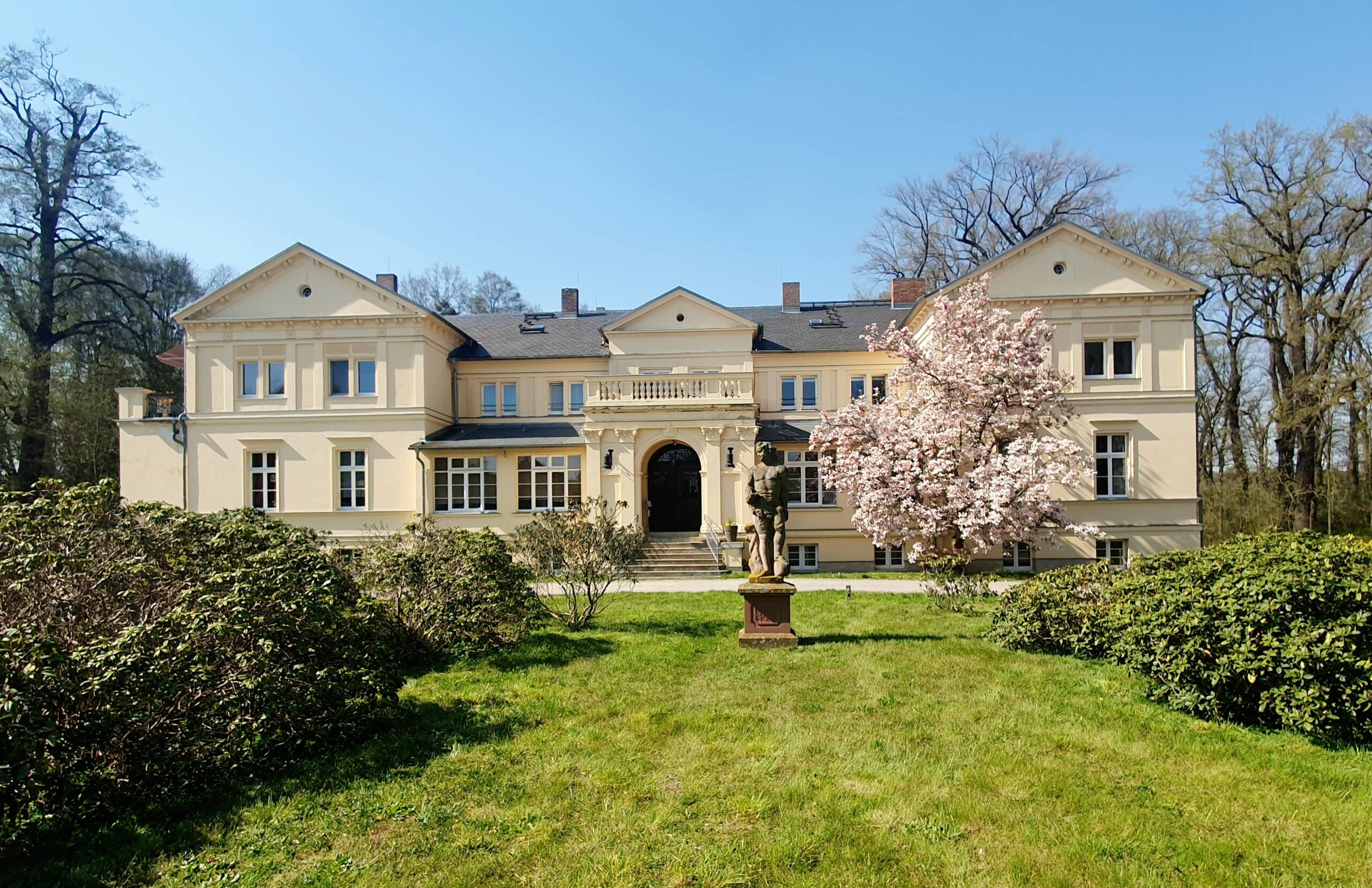 historisches Schloss in Hornow