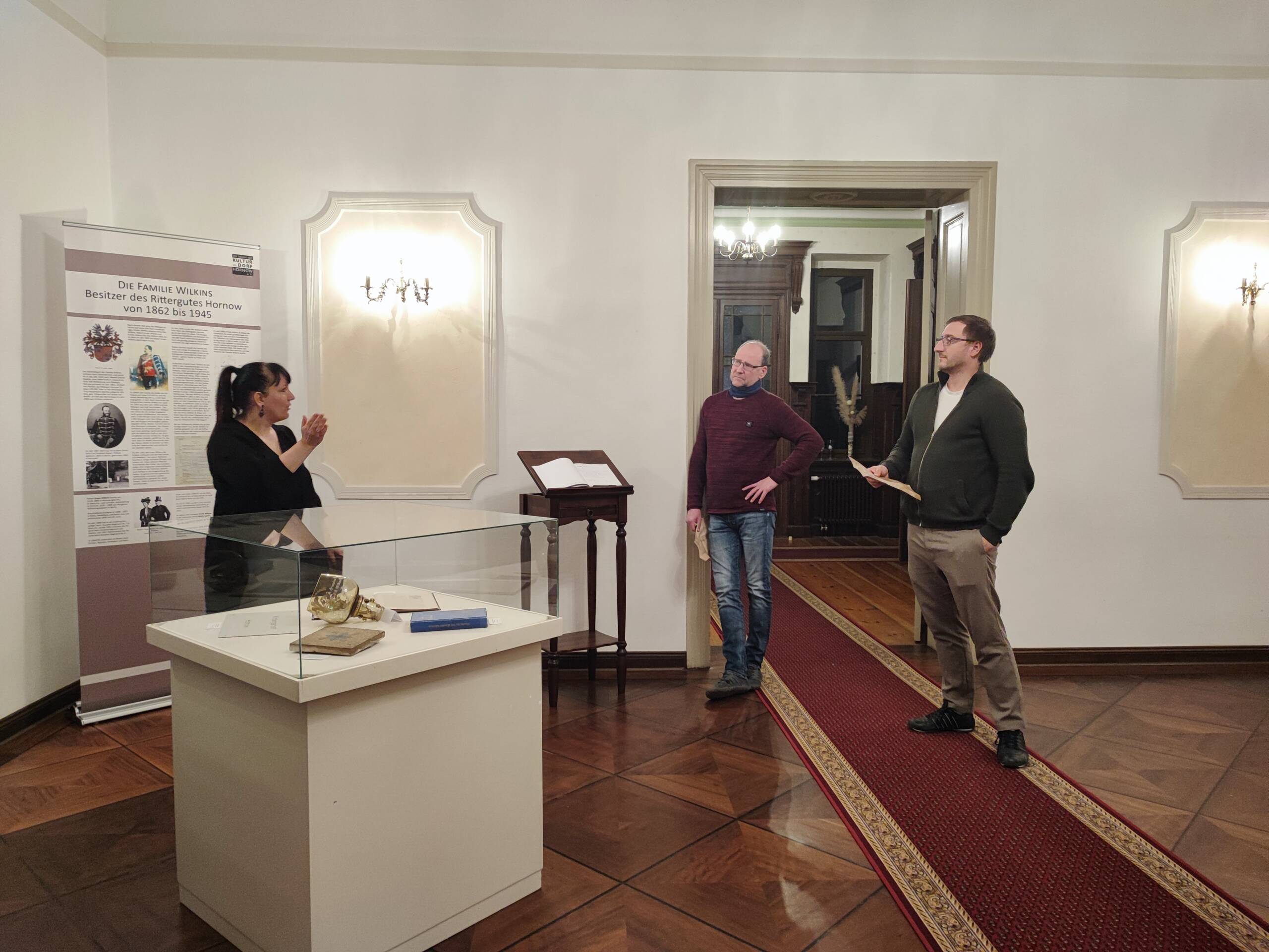 Rätselaktion im Schloss Hornow zum Heeme fehlste-Stammtisch
