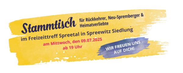 Einladung Stammtisch im Juli