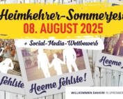 Einladung Sommerfest für Rückkehr und Zuzug