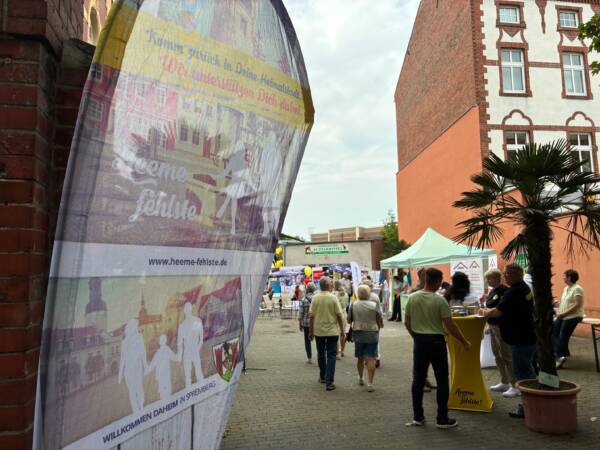 Eingang zum Heeme fehlste Sommerfest