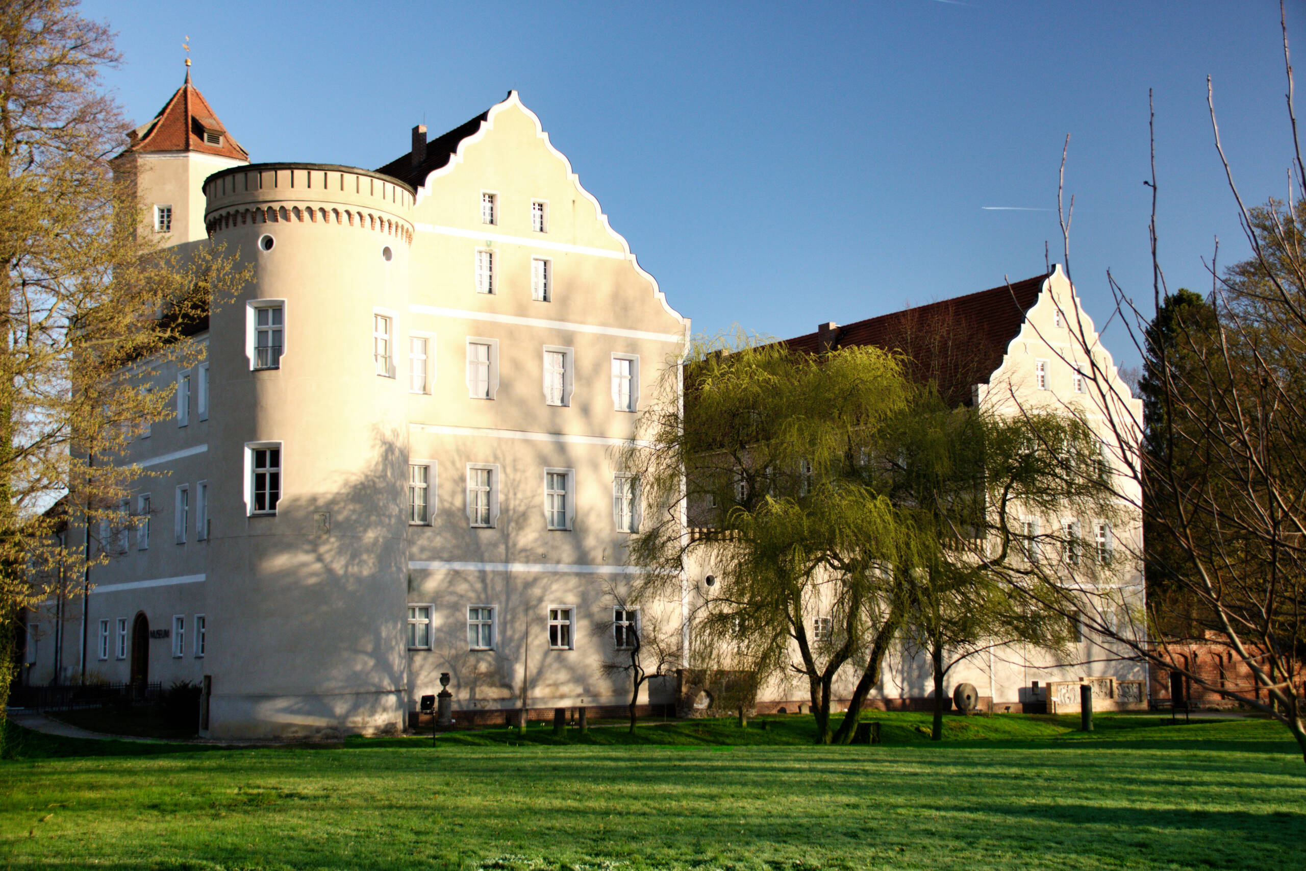 Das Schloss Spremberg.