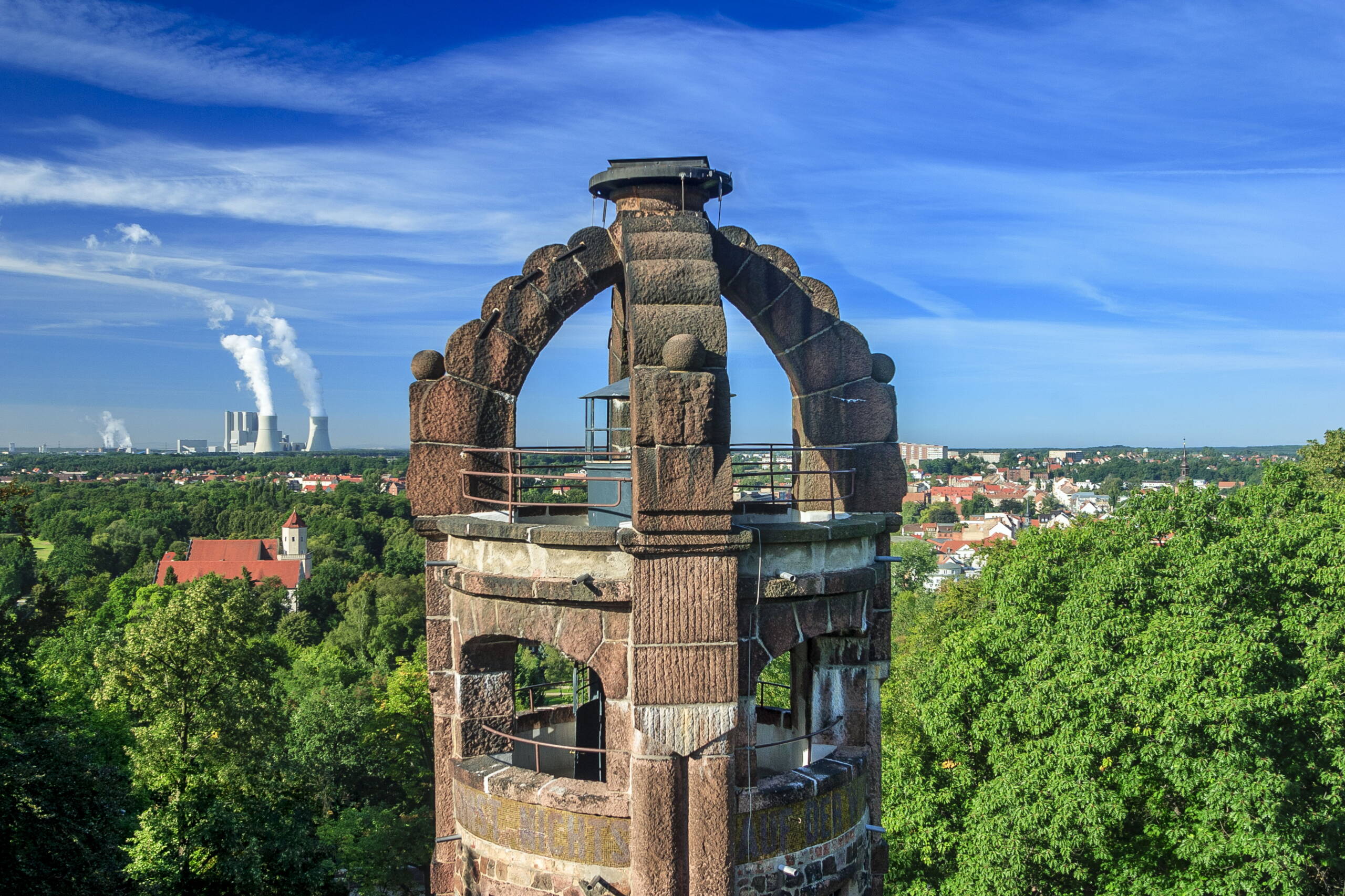 Der Bismarckturm in Spremberg.