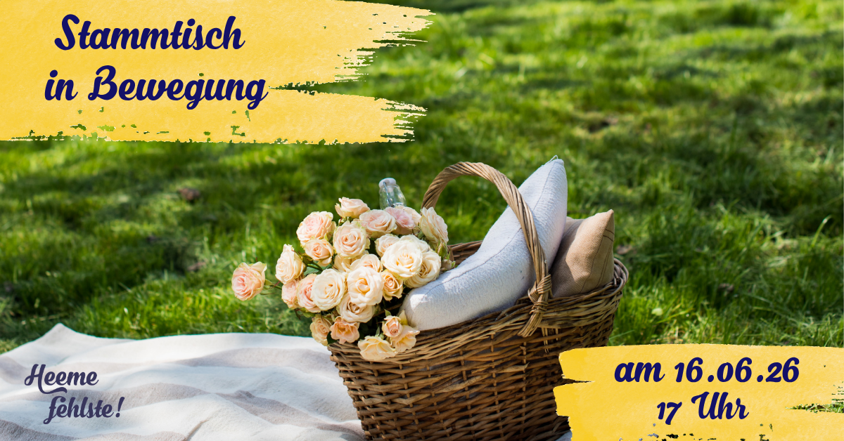 Heeme fehlste! Stammtisch mit Spaziergang am 16.06.26 in Spremberg