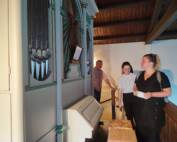 Orgel in der Kirche Burghammer