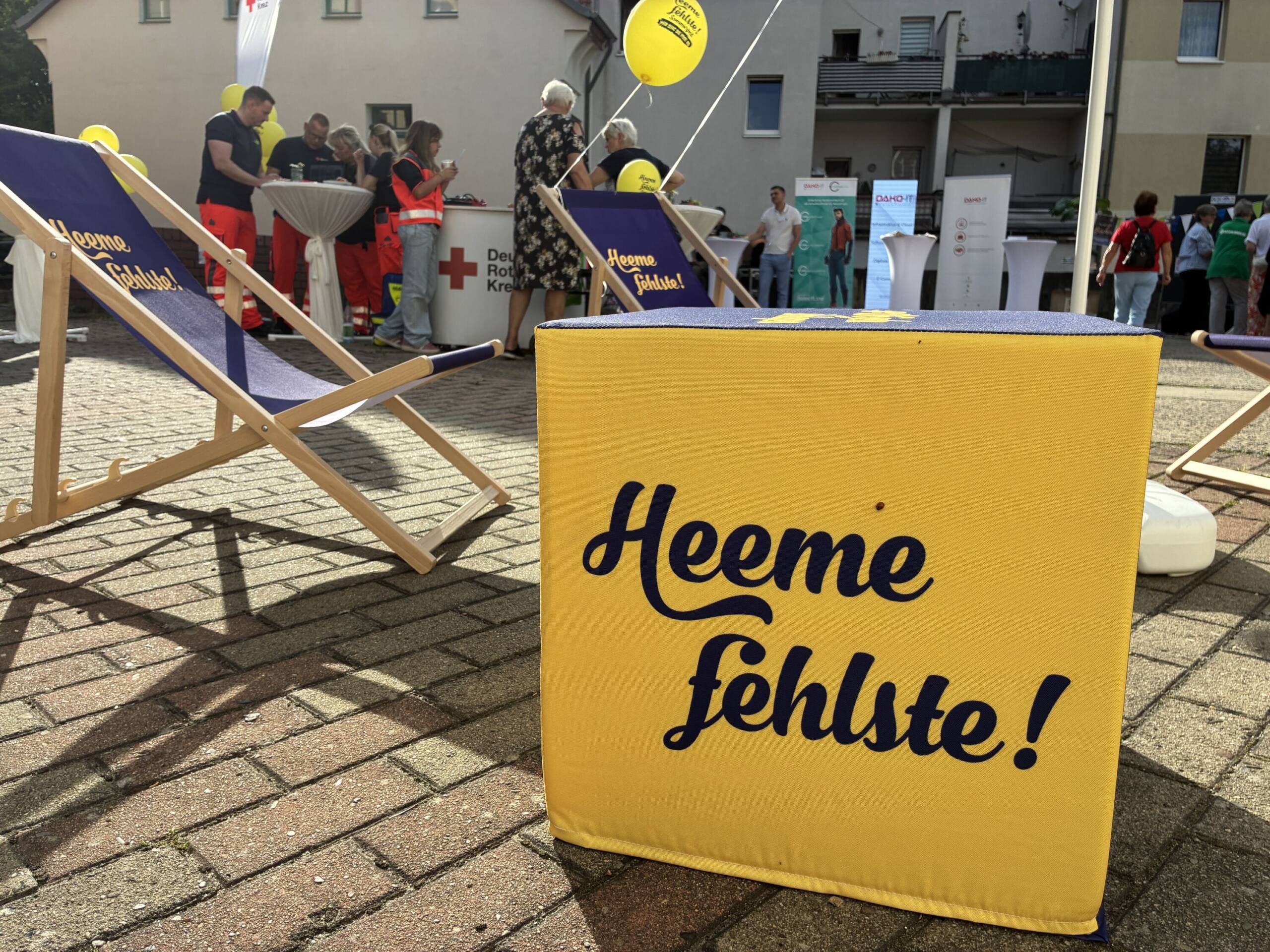 Heeme fehlste Sommerfest 2026 im Hof der historischen Post in Spremberg.